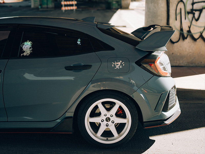 2019 Honda Civic - 18x9.5 Vors Wheels 255/40R18 Lexani Tires