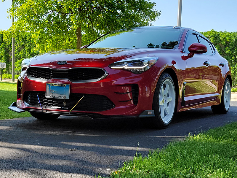 2019 Kia Stinger - 18x8.5 Vors Wheels 225/45R18 Cooper Tires