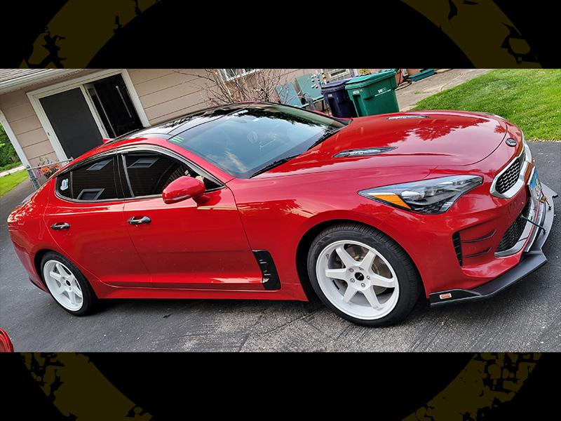 2019 Kia Stinger - 18x8.5 Vors Wheels 225/45R18 Cooper Tires