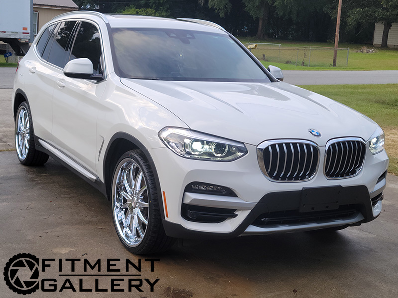 2020 BMW X3 - 22x8.5 Cavallo Wheels 245/30R22 Ironman Tires