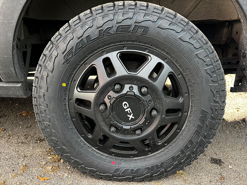 2020 Ford Transit-350 - 16x6 G-FX Wheels 235/65R16 Falken Tires