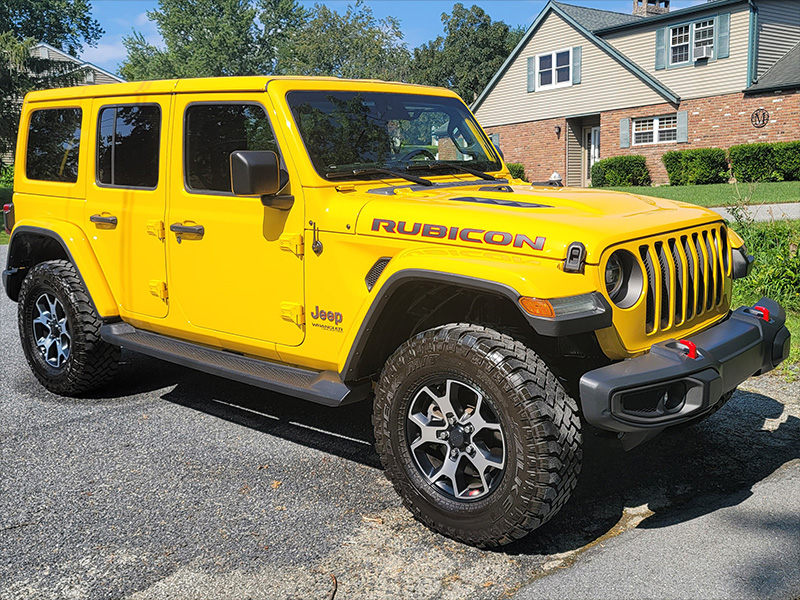 2020 Jeep Wrangler - 18x9 Fuel Offroad Wheels 35x12.50R18