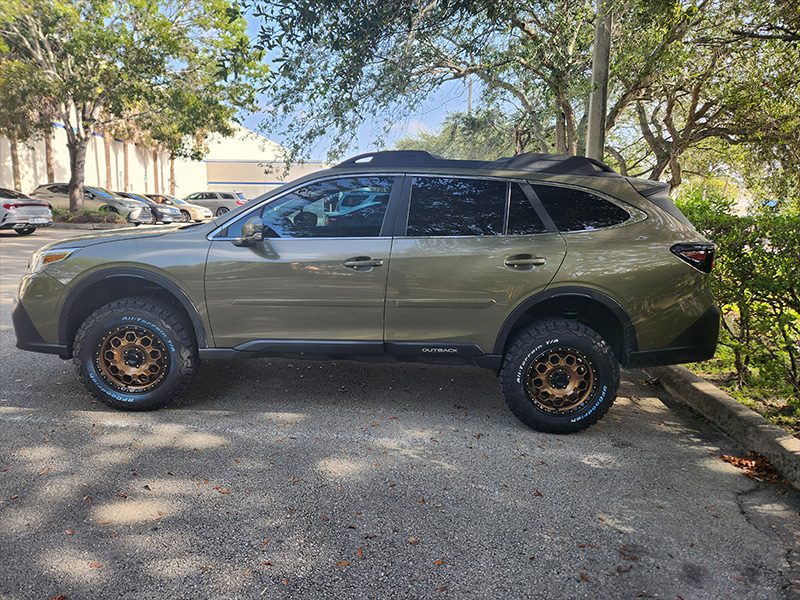 2020 Subaru Outback 17x8 KMC Wheels LT245/65R17 BFGoodrich Tires