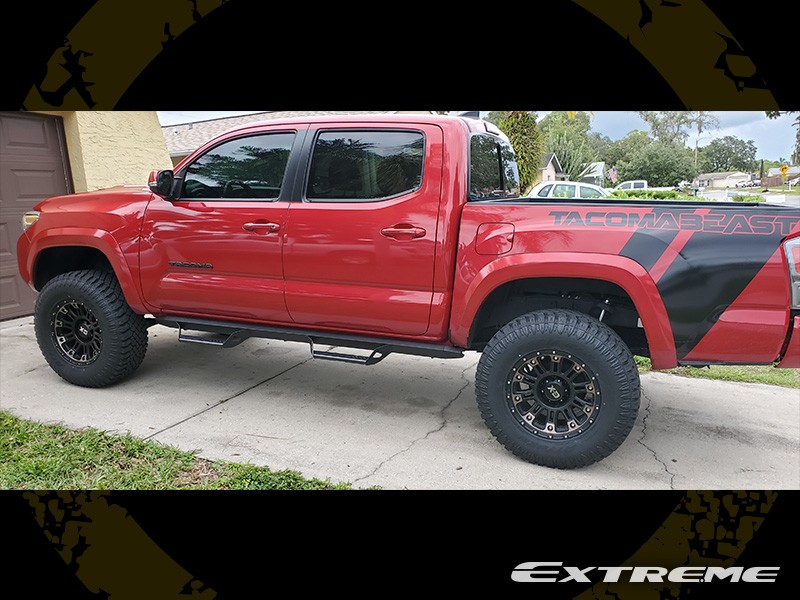 2020 Toyota Tacoma Trd Sport Xd Series Hoss 2 829 17x9 Atturo Trail Blade Xt 285 70 17 Suspension Lift Rough Country 3 Inch 