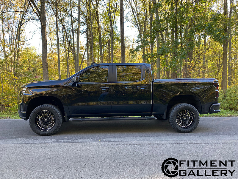 2021 Chevrolet Silverado 1500 - 20x10 Axe Off-Road Wheels LT33x12.50R20 ...