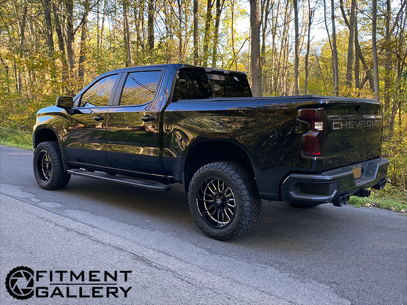 2021 Chevrolet Silverado 1500 - 20x10 Axe Off-Road Wheels LT33x12.50R20 ...