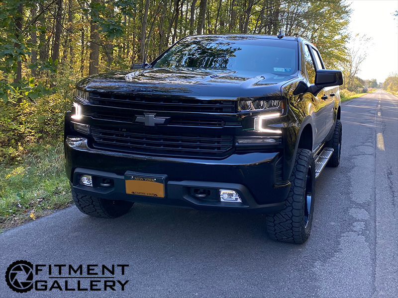 2021 Chevrolet Silverado 1500 - 20x10 Axe Off-Road Wheels LT33x12.50R20 ...