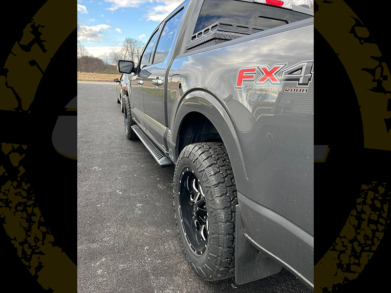 2021 Ford F-150 - 20x9 Mayhem Wheels 275/65R20 AMP Tires