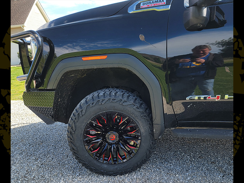 2021 GMC Sierra 3500 HD - 20x10 Fuel Offroad Wheels LT35x12.50R20