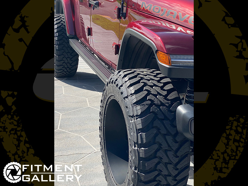 2021 Jeep Gladiator - 22x12 Vision Wheels 37x13.50R22 Toyo Tires