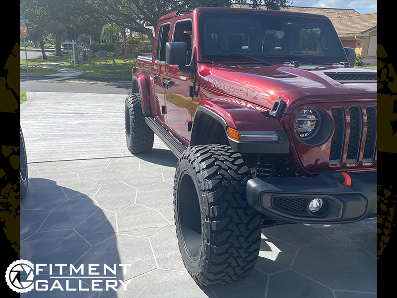 2021 Jeep Gladiator - 22x12 Vision Wheels 37x13.50R22 Toyo Tires