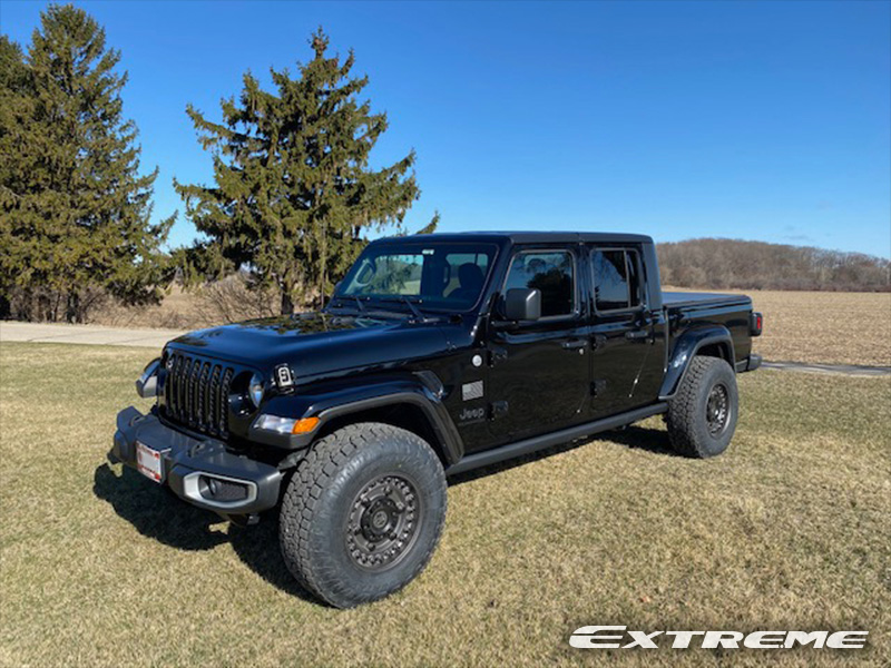 2021 Jeep Gladiator Sport S Black Rhino Armory 17x9.5  18 Offset Toyo Open Country At3 285 75r17 