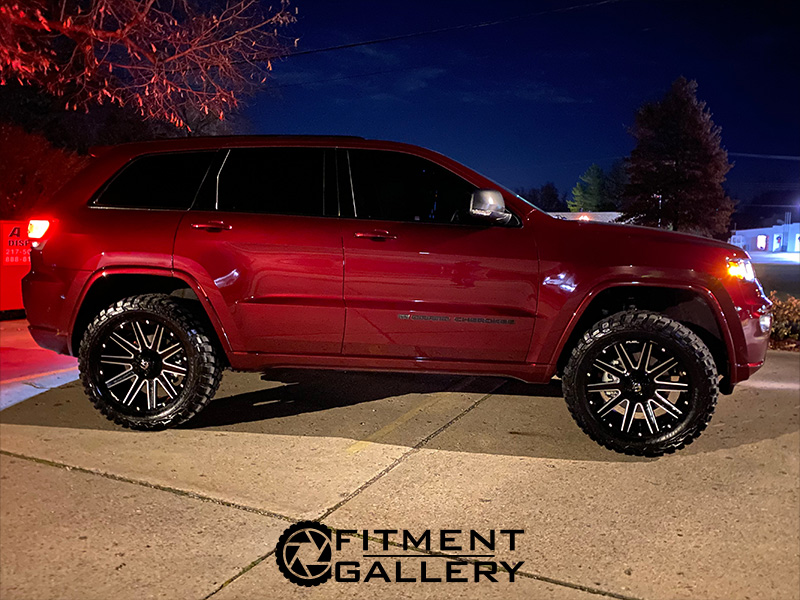 2021 Jeep Grand Cherokee - 20x9 Fuel Offroad Wheels 33x12.50R20 ...