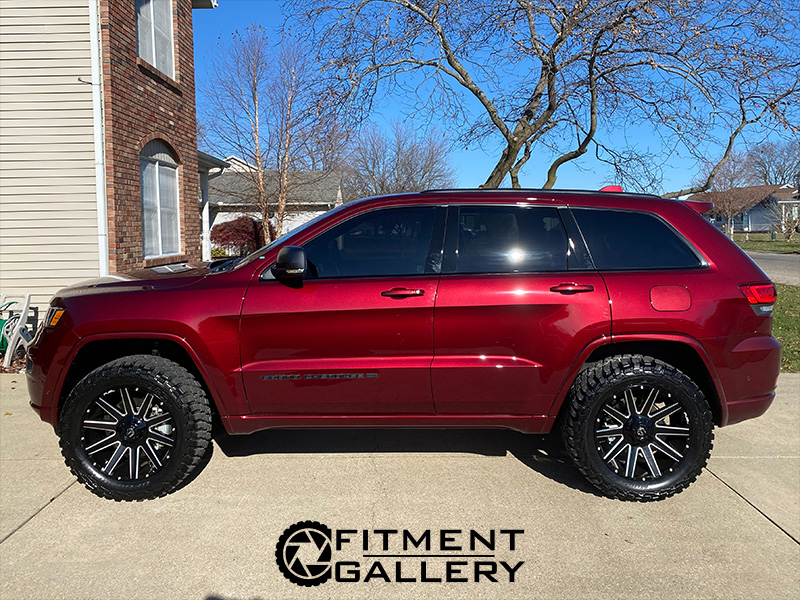 2021 Jeep Grand Cherokee - 20x9 Fuel Offroad Wheels 33x12.50R20 ...