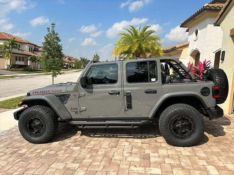 2021 Jeep Wrangler 17x9 XD Series Wheels 285/70R17 Nitto Tires