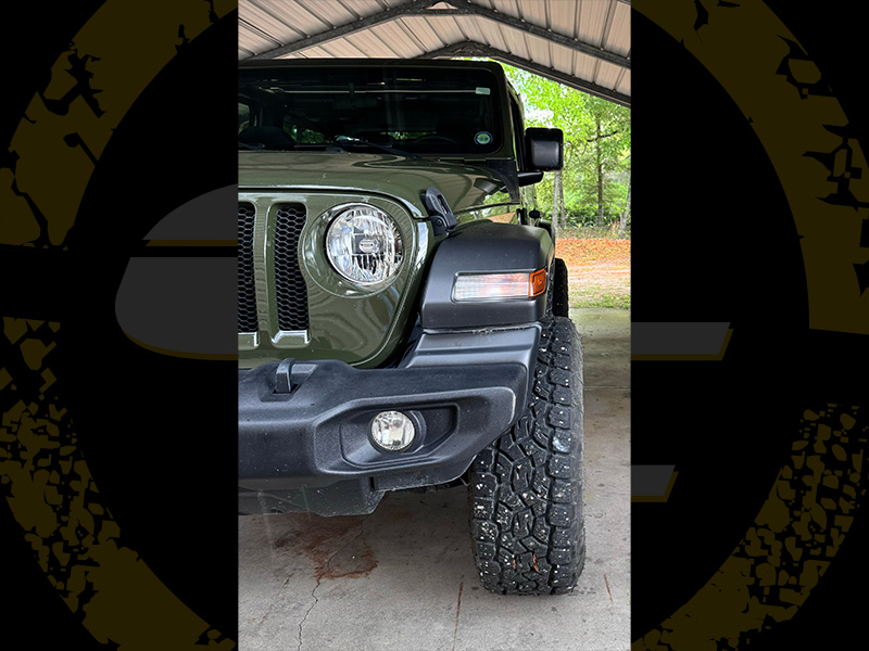 2021 Jeep Wrangler - 17x9 Black Rhino Wheels LT305/70R17 Toyo Tires