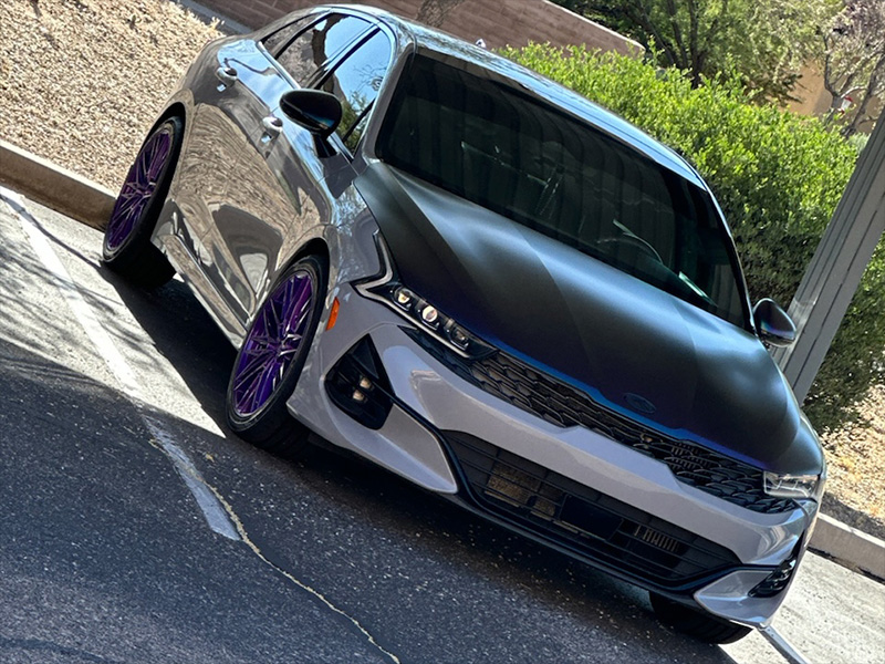 2021 Kia K5 - 19x8.5 XXR Wheels 145/40 19 Ironman Tires