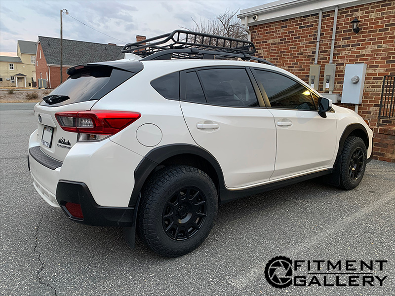 2021 Subaru Crosstrek 15x7 Motegi Racing Wheels P215/75R15 Toyo Tires