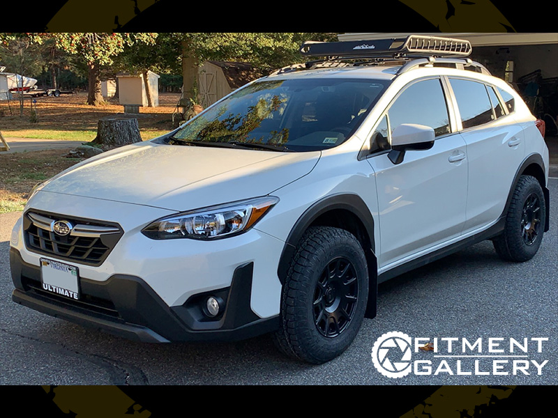 2021 Subaru Crosstrek - 15x7 Motegi Racing Wheels P215/75R15 Toyo Tires