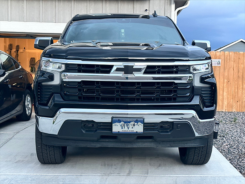 2022 Chevrolet Silverado Lt Elure E055 26x10 Arroyo Ultra Sport 305 30zr26 3 5in Rough Country Suspension Lift 
