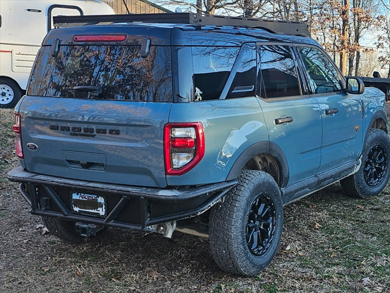 2022 Ford Bronco Badlands Vision Offroad Korupt 405 17x8 Toyo Open Country At3 245 70r17 2 5in Suspension Lift 