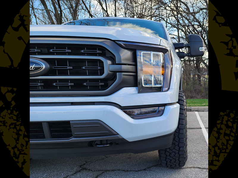 2022 Ford F150 Xlt Mvx 17x9 Toyo Open Country At3 35x11 5r17 3in Rough Country Leveling Kit 