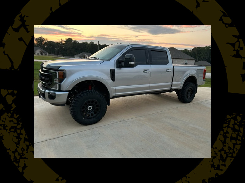 2022 Ford F250 Lariat Fuel Vector D579 18x9 Tis Offroad Tt1 35x12 50r18 2 5in Ready Lift Leveling Kit 