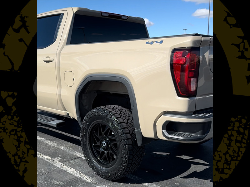2022 Gmc Sierra 1500 Gear Offroad 761 20x9 Nitto Recon Grappler 35x12 50r20 6in Rough Country Lift 