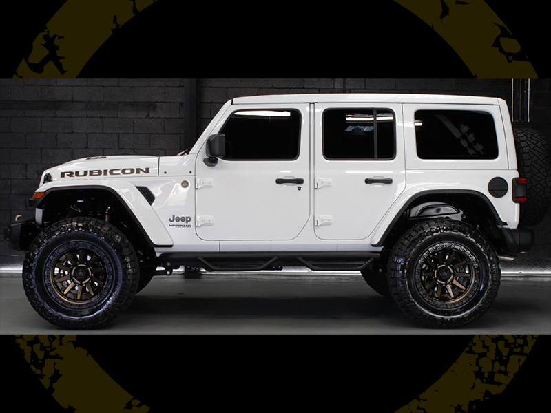 2022 Jeep Wrangler - 20x10 Fuel Offroad Wheels 37x12.50R20 Nitto Tires