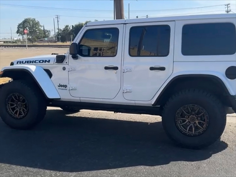 2022 Jeep Wrangler - 17x9 Fuel Offroad Wheels LT315/70R17 BFGoodrich Tires