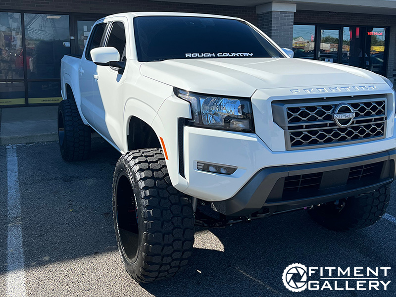 2022 Nissan Fronteir Rbp 80 R 22x12 Ironman All Country Mt 35x12 50r22 Rough Country 6in Lift 