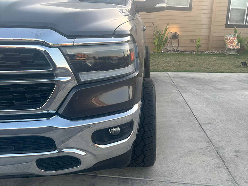 2022 Ram 1500 - 22x12 Cali Offroad Wheels 305/40R22 Nitto Tires