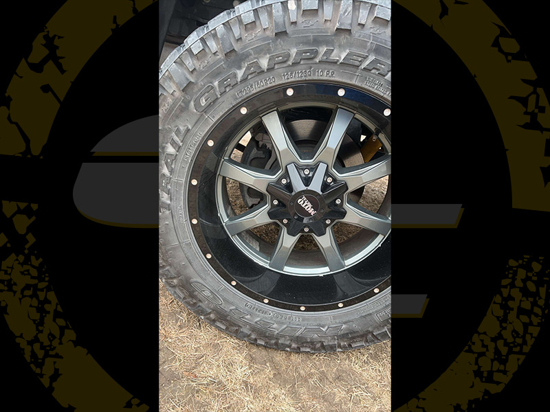 2022 Ram 2500 - 20x10 Moto Metal Wheels LT295/60R20 Nitto Tires