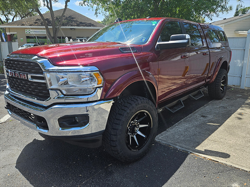 2022 Ram 2500 Roque Wrath 20x10 Mickey Thompson Exp 35x12 50r20 2in Leveled Suspension 