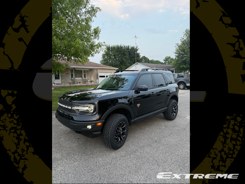 2024 Ford Bronco Sport Badlands Fuel Assault 17x8.5 25 Toyo Open Country At3 245 65 17 