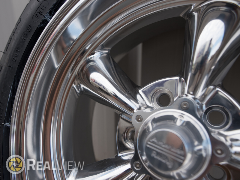 RealView of American Racing Torq Thrust II VN515 Polished - 16x7 +