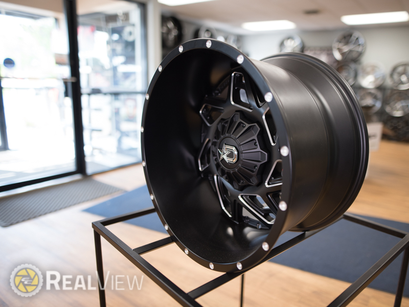 Ds652 Rims RealView of Dropstars DS652 Black - 20x12 -44 - 652BM-2128144