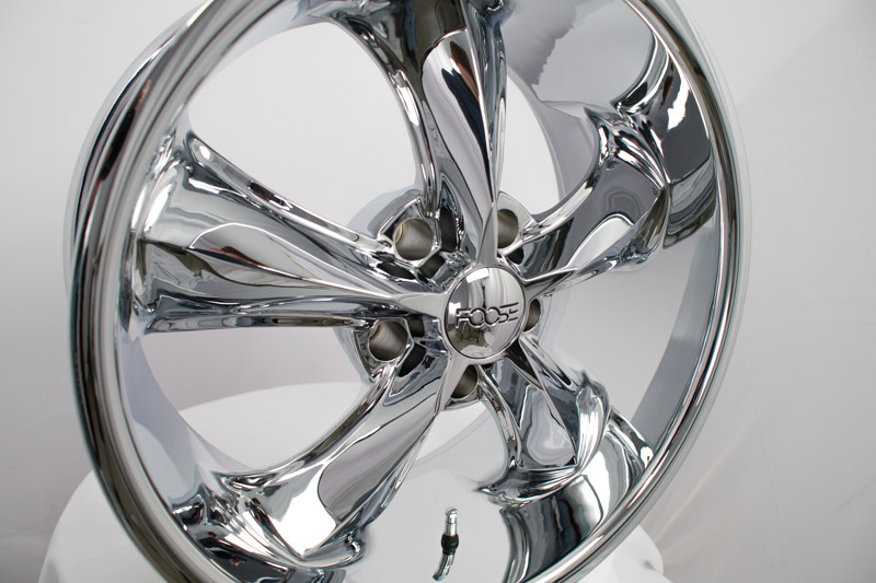 RealView of Foose Legend F105 Chrome 18x8 +1 F10588069