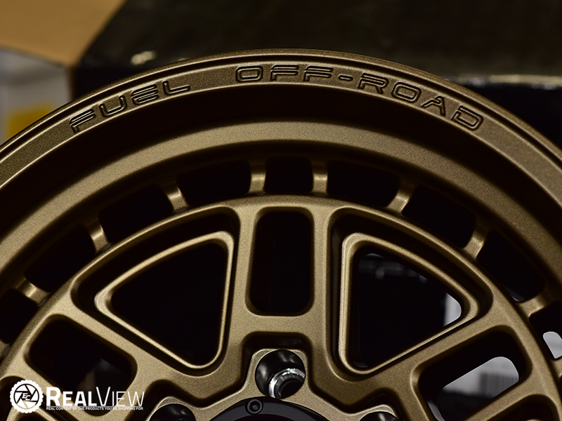 Fuel Nitro D669 17x9 1 Bronze Wheels Rim 