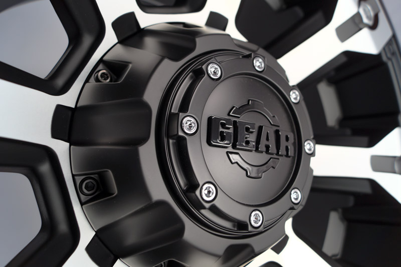 Gear Alloy Backcountry 719mb 18x9 8 Lug Carbon Black Machined Wheels Rims .JPG