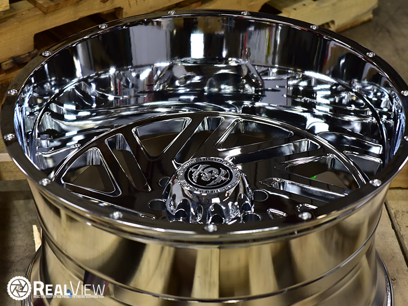 RealView of Hardcore HC11 Chrome - 24x14 -76 - SWGHC11241429C-76