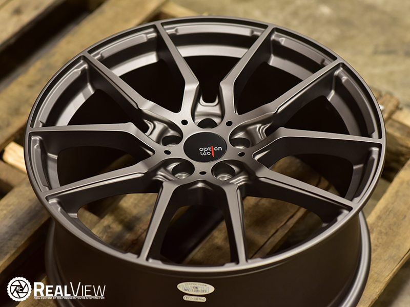 RealView of Option Lab R716 L16 Noble Gray 18x8.5 +35 L168856535MGM