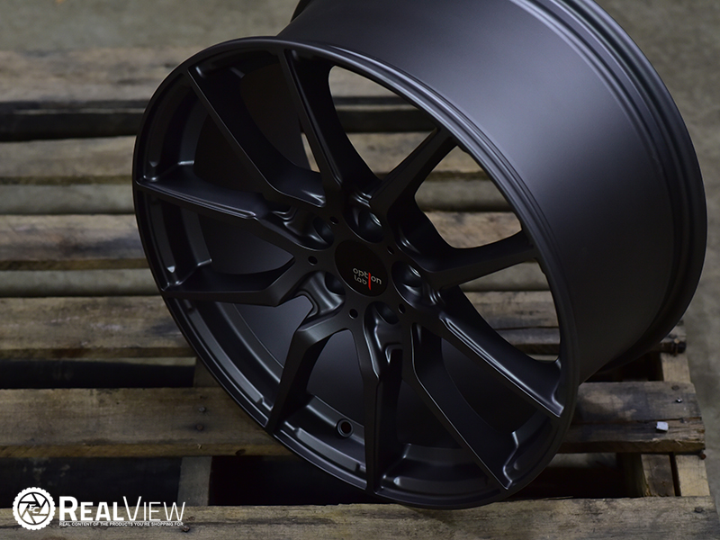 RealView of Option Lab R716 L16 Noble Gray 18x8.5 +35 L168856535MGM