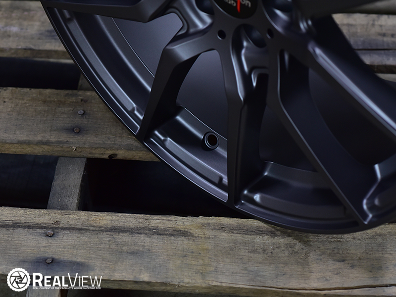 RealView of Option Lab R716 L16 Noble Gray 18x8.5 +35 L168856535MGM