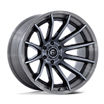 Fuel Fusion Forged Burn FC403 Gloss Black W/ Brushed Dark Tint 20x10 -18