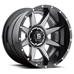 Fuel Offroad Rampage D238 Anthracite W/ Gloss Black Lip 22x10 -11