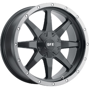 G-FX TR-14 Matte Black W/ Gray Ring