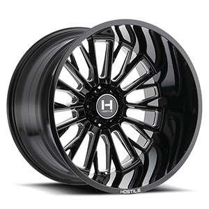 Hostile Fury Blade Cut 6 Lug Wheel
