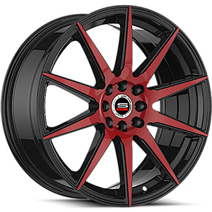 Spec-1 SP-51 Gloss Black Red - Part Number SP-5118803838BMR-M Spec-1 SP-51 Gloss Black Red Photo