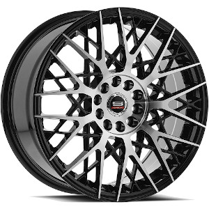 Spec-1 SP-53 Gloss Black Machined - Part Number SP-5318802338BM Spec-1 SP-53 Gloss Black Machined Photo